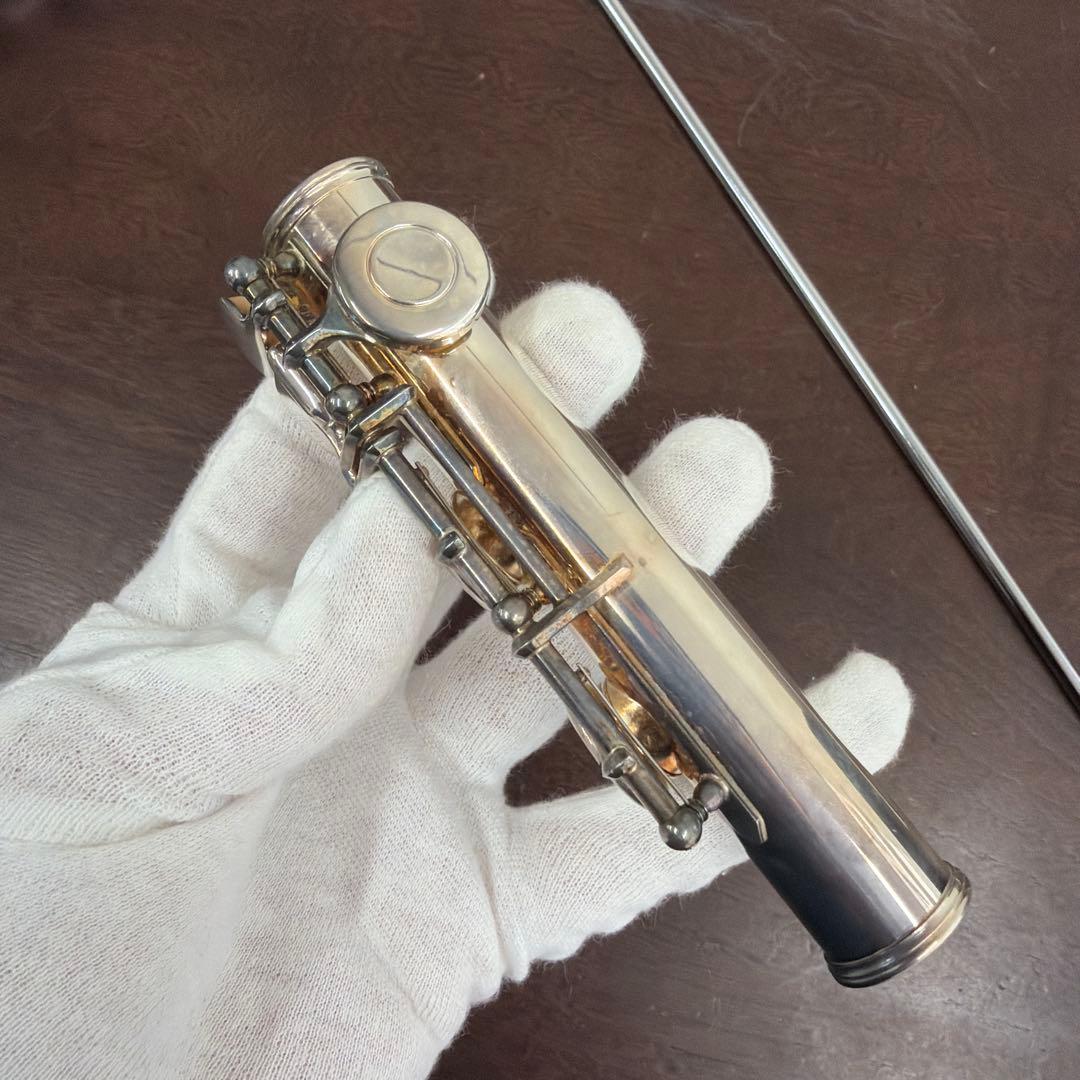 Altus フルート A1007 頭部管・管体、銀製 ケース キャリーバッグ