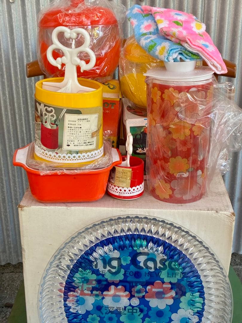 レトロポップキッチン用品10点セット