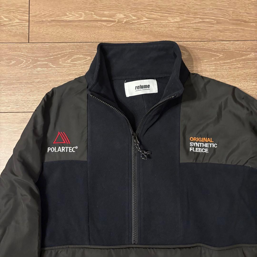 美品 完売 ポーラテック relume別注 マイクロフリース ジャケット L