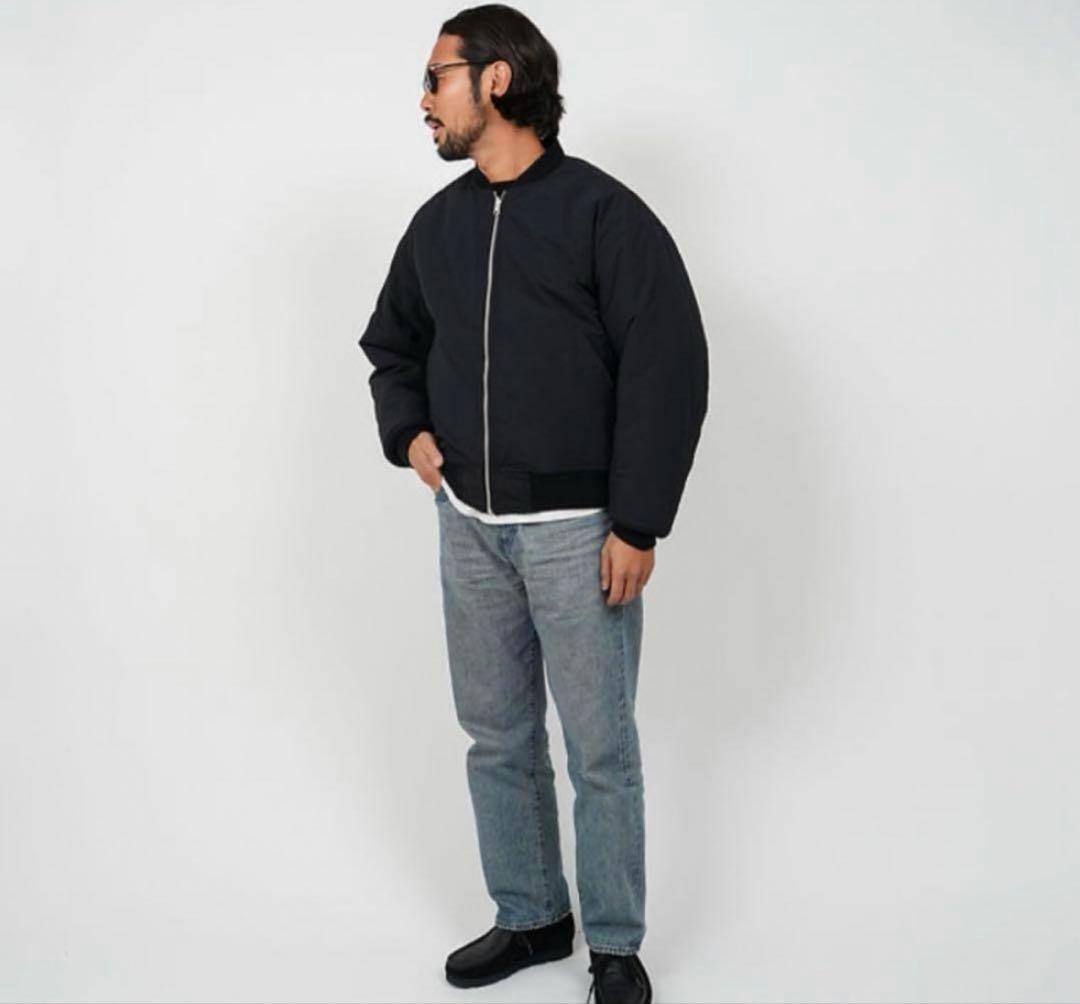 KAJA REVERSIBLE BOA NAYLON BOMBER JACKET