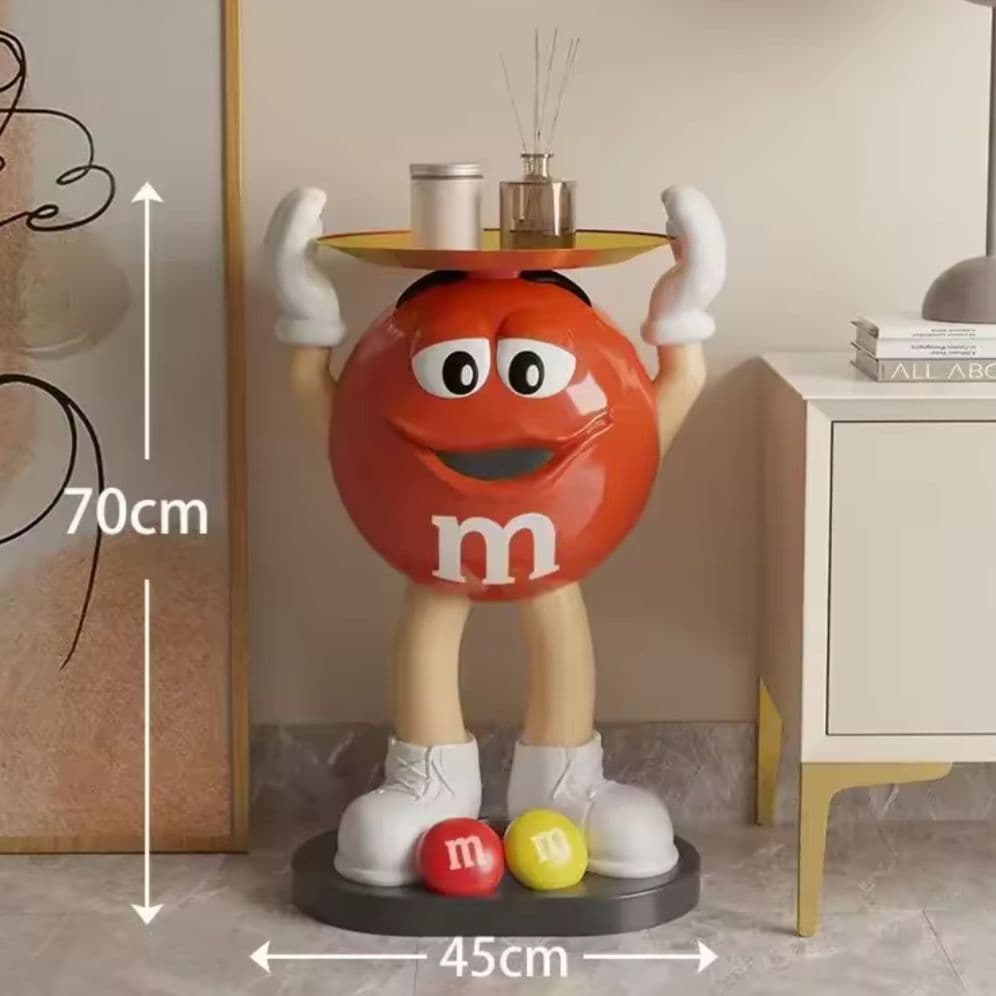新品】M&M's エムアンドエムズ サイドテーブル フィギュア - メルカリ
