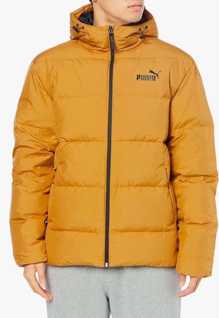 新品未使用PUMA warmCELL フーデッドダウン パッファー S キャメル