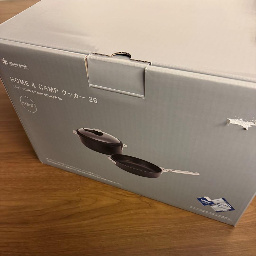  peak &CAMPクッカー26 鍋 フライパン スノーピーク 楽天市場】スノーピーク snow peak HOME＆CAMPクッカー26 CS-026鍋