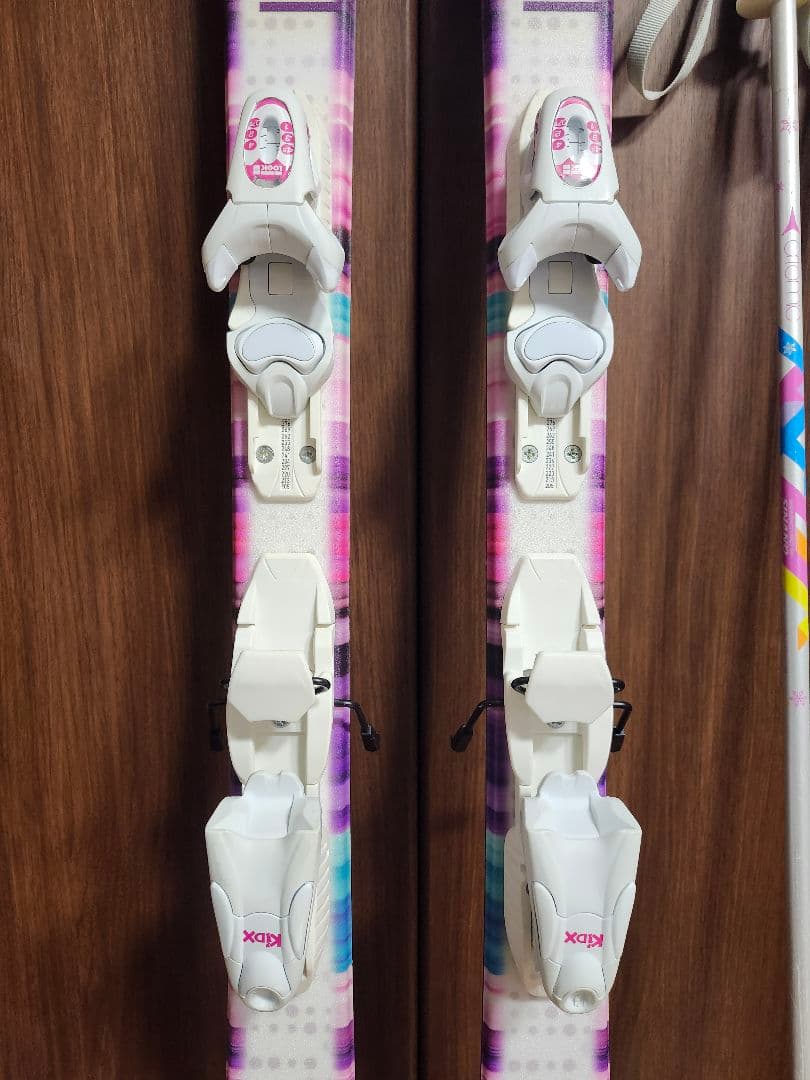 ハート ジュニア用スキー4点セット□140/23-23.5□スキーセッ