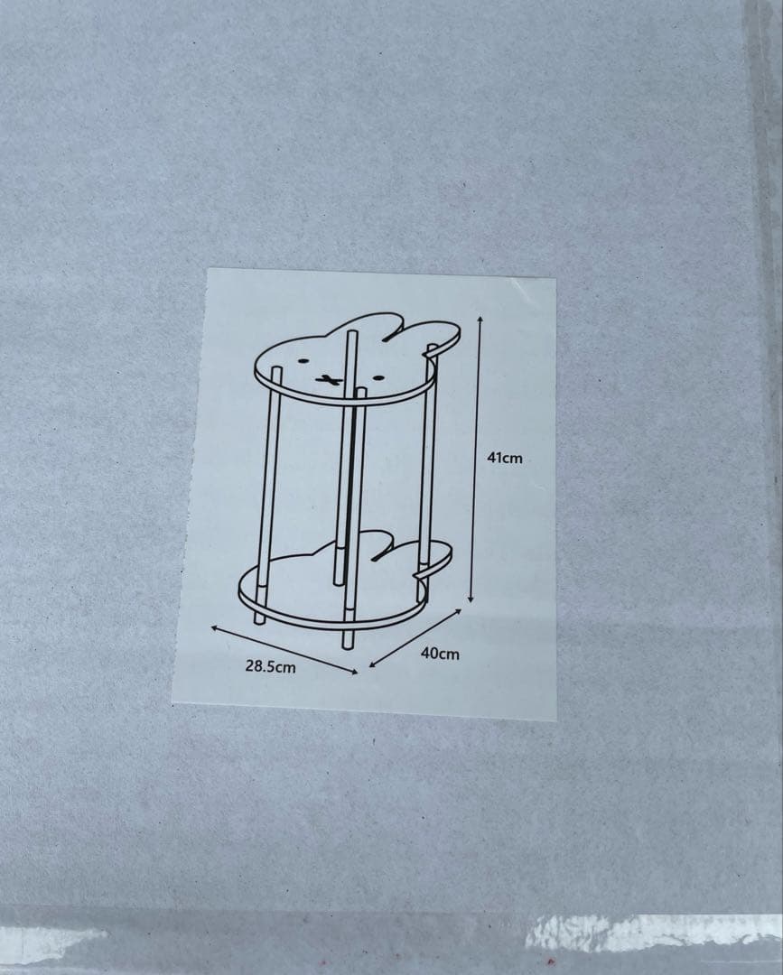 studio CLIP ミッフィー アクリルサイドテーブル - メルカリ