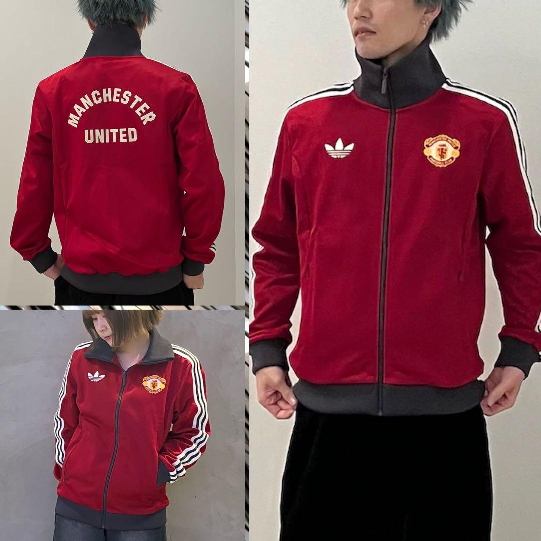 タグ付き アディダス マンチェスター ユナイテッド トラックトップ L