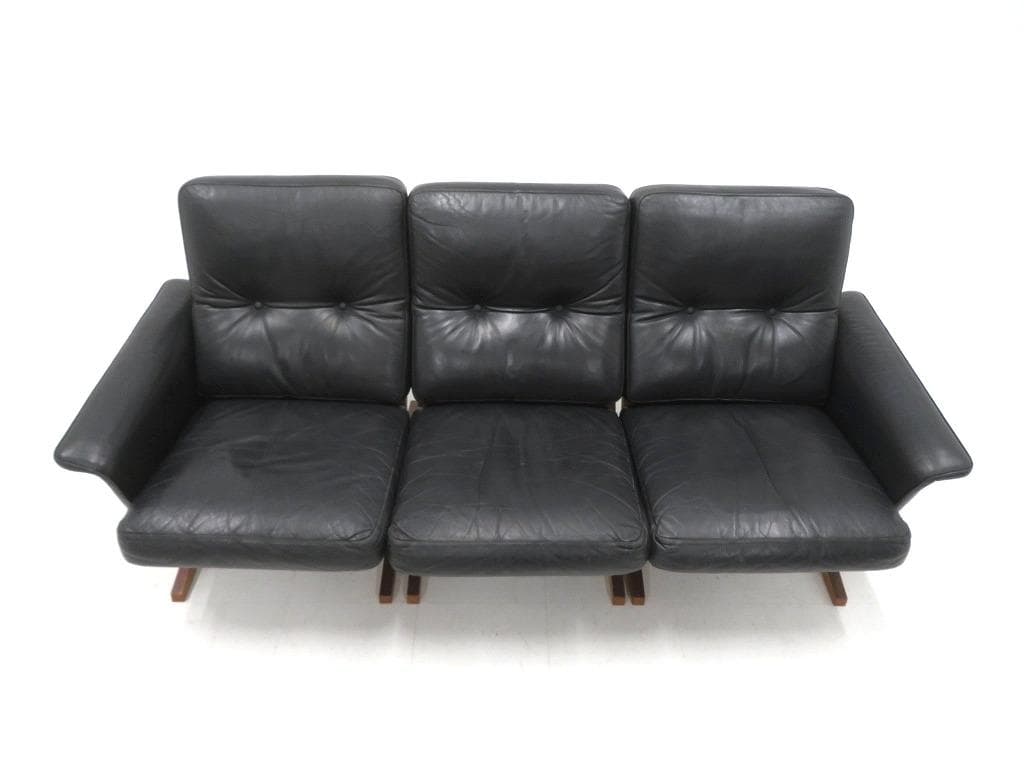 天童木工 ビンテージ 菅沢光政 ペリカン ビンテージ 3人掛けソファ 和