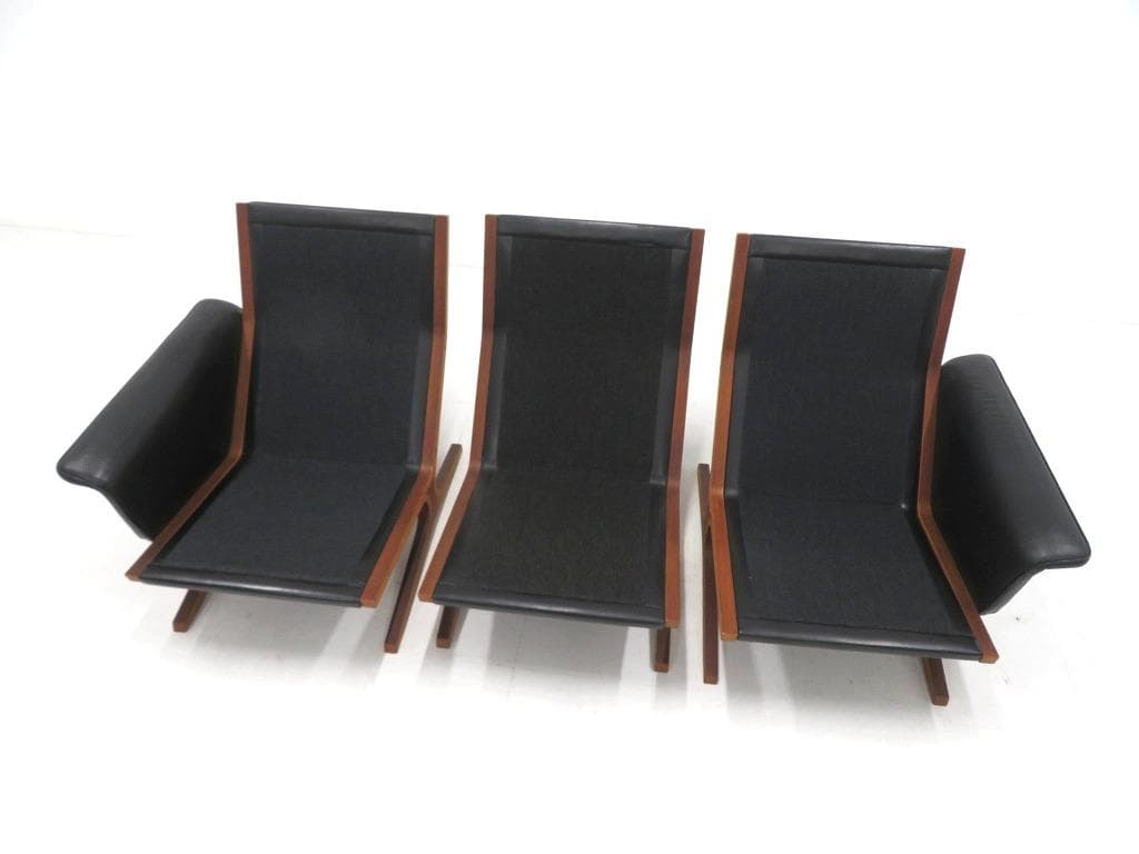 天童木工 ビンテージ 菅沢光政 ペリカン ビンテージ 3人掛けソファ 和