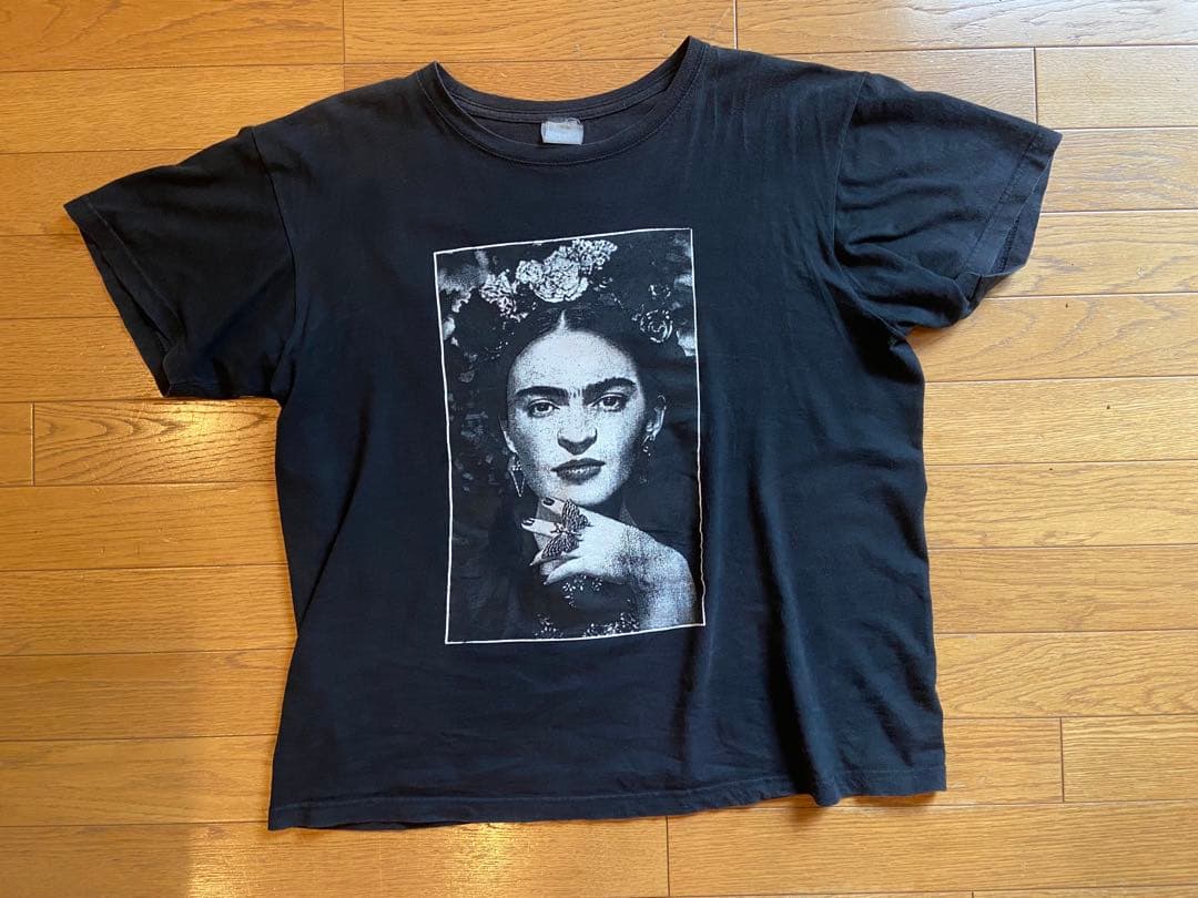 レア！ヴィンテージ フリーダ・カーロ プリント Tシャツ ブラック