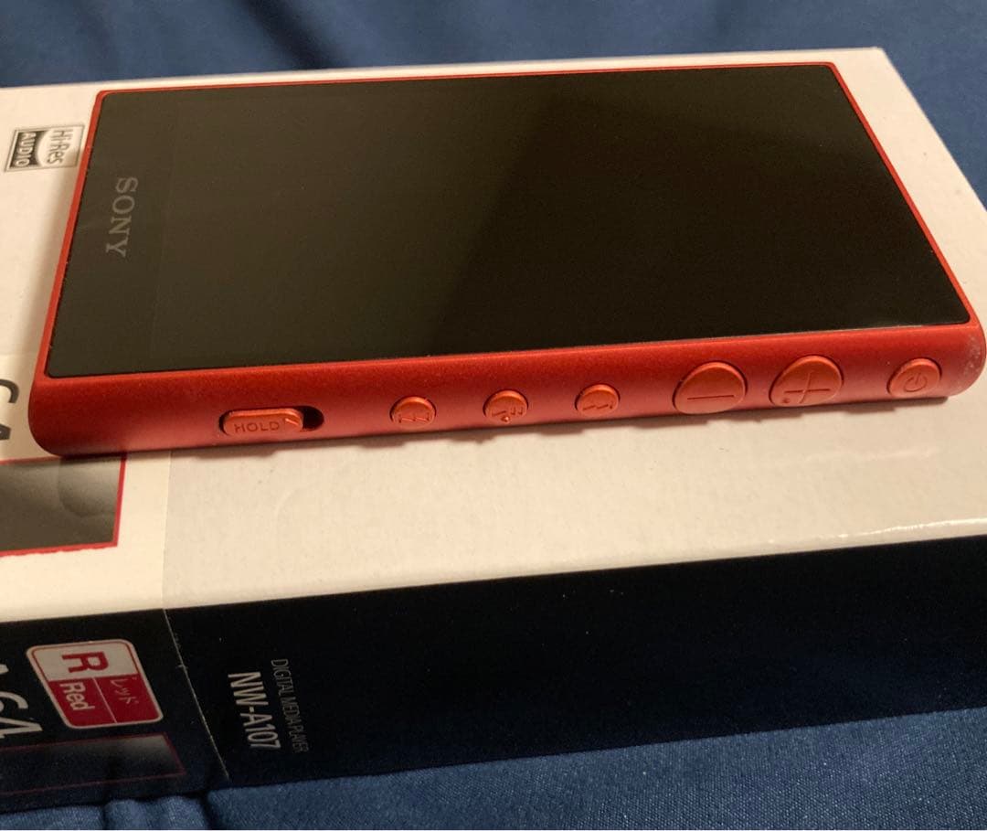 ソニー ウォークマン 64GB Aシリーズ NW-A107（レッド）Amazon.co.jp