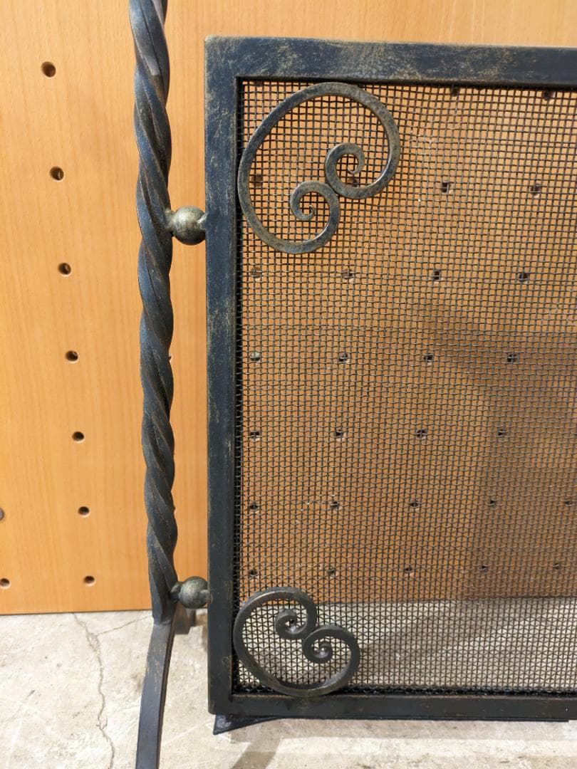 10％【希少】 ファイヤーガード アイアン ファイヤースクリーン ゲート