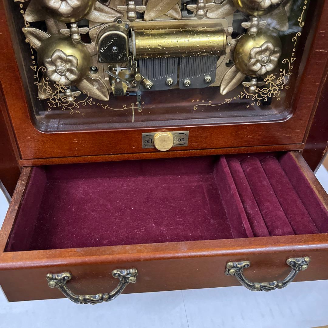 SANKYO サンキョー オルゴール 青きドナウ ジュエリーボックス 小物入れ