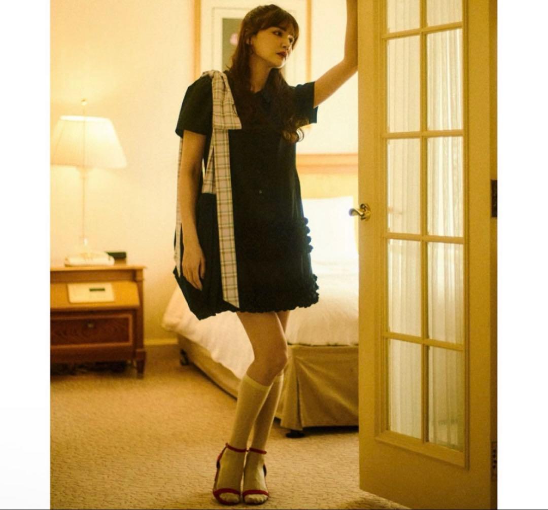 idem イデム many frill mini onepiece