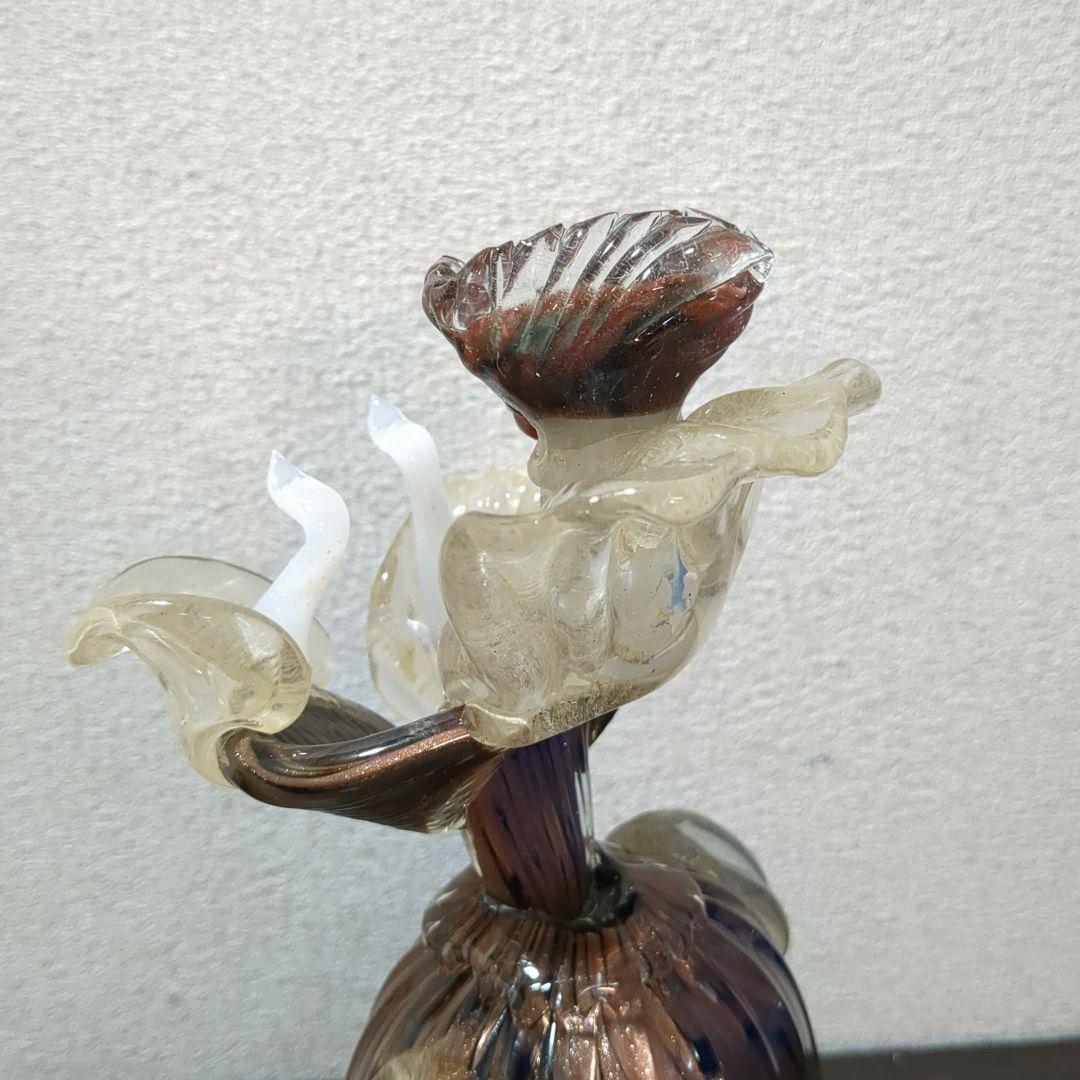 MURANO ベネチアグラス イタリア ガラス工芸品 M2239