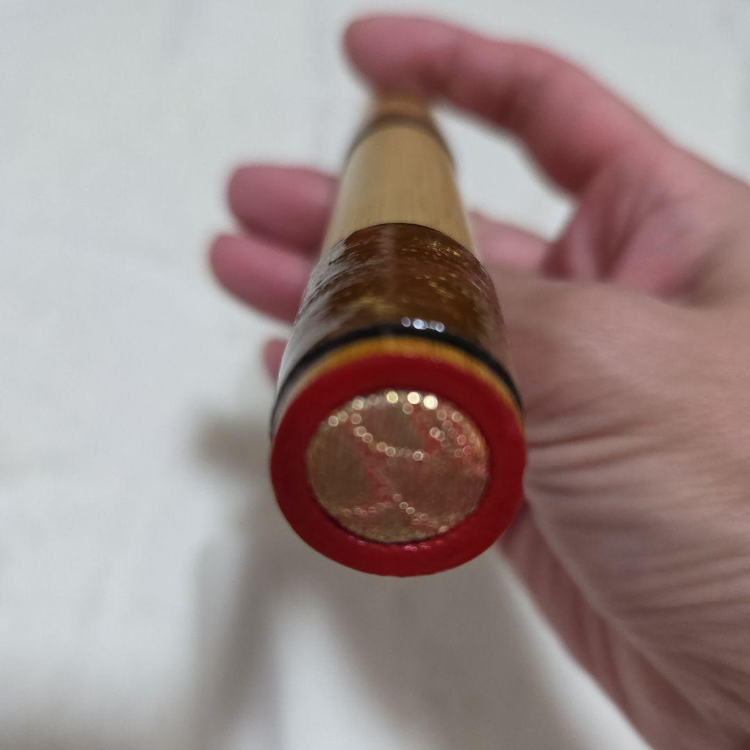 石見神楽を奏でる篠笛 父の手作り 石見地方伝統芸 7穴 竹製 約102.5cm