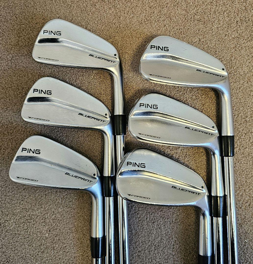初代 ピン ブループリント PING BLUEPRINT 5~9.W 6本セット 初代 ピン ブループリント PING BLUEPRINT 5~9.W 6本セット 初代 ピン