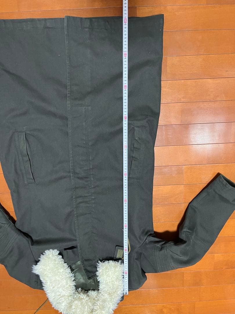 最終値下ヘルムートラング アストロバイカーコート ファー付き サイズ