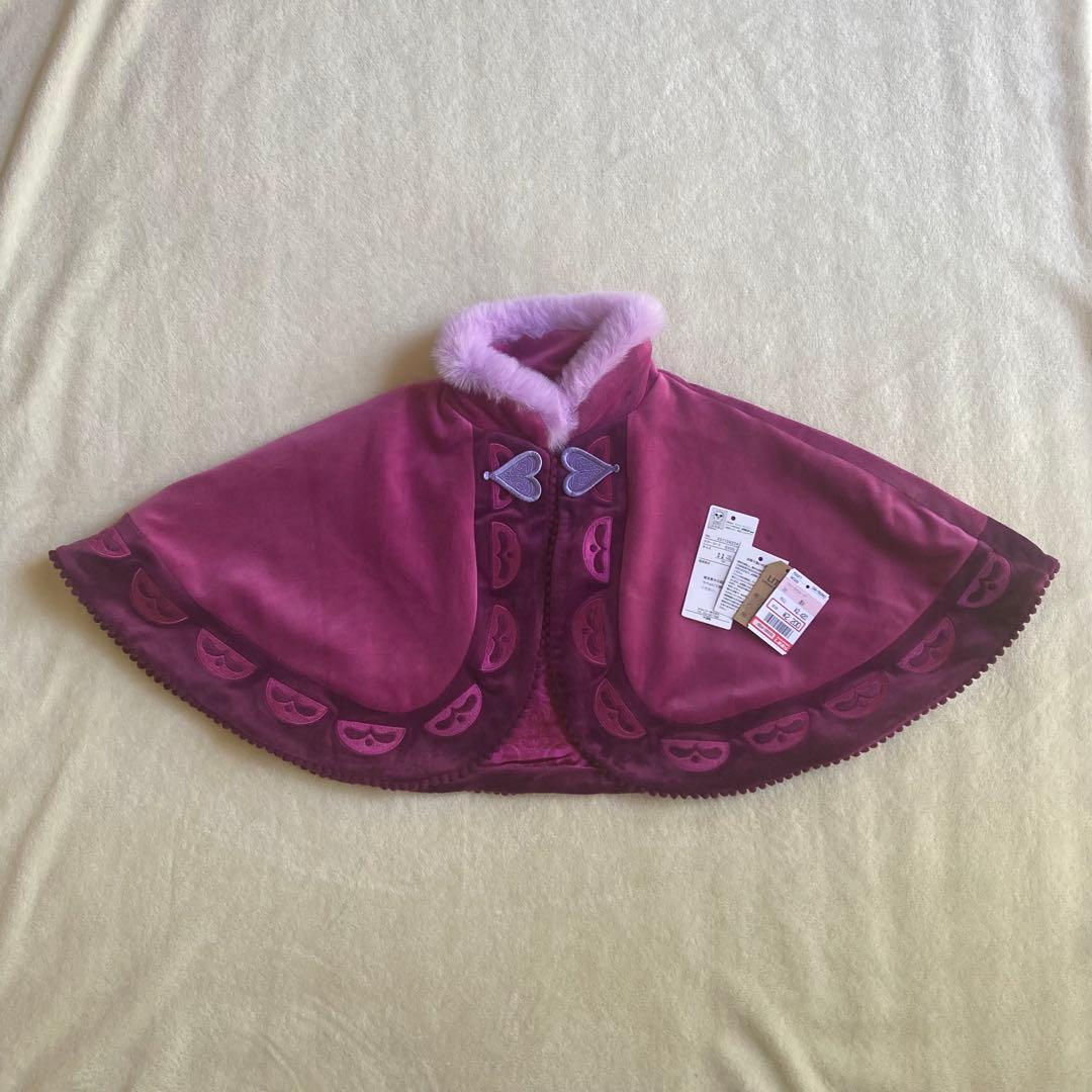 しまむら リトシー LITTC アナ雪 アナ ケープ ポンチョ アウター