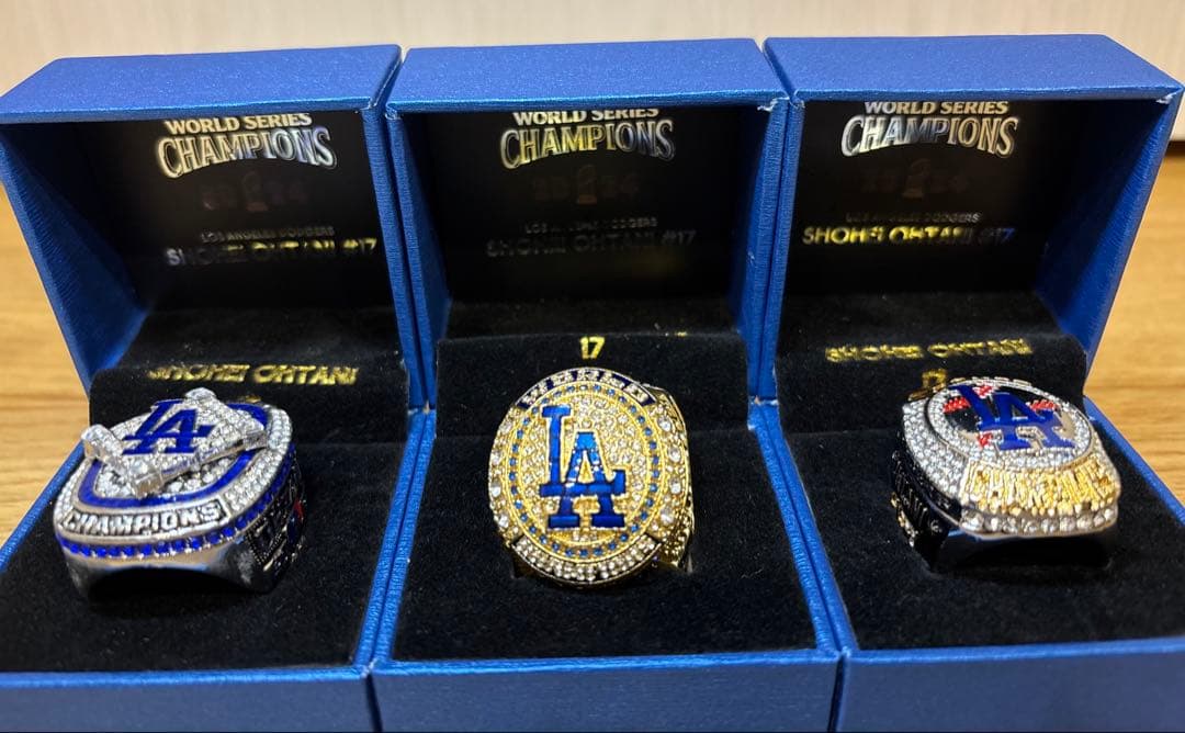 非売品セット！⭐️正月値下⭐️大谷翔平 リング3種類セット2024