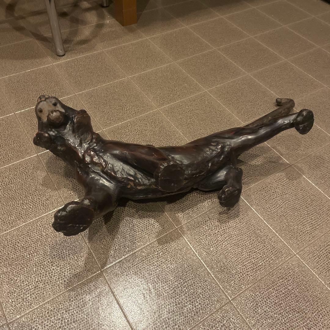 トラの置物 ヴィンテージ 昭和レトロ タイガー ミッドセンチュリー