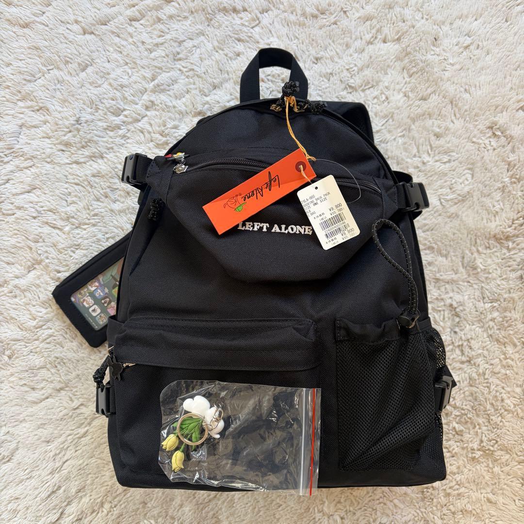 【新品タグ付き】LEFT ALONE ドッキング バックパック 黒 リュック left alone DOCKING BACK PACK -BLACK リュック
