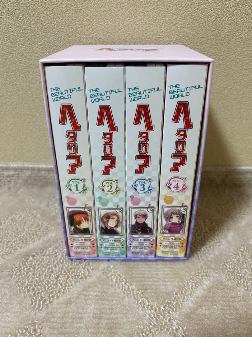 ヘタリア The Beautiful World DVD アニメイト限定版 アニメ「ヘタリア The Beautiful World」アニメイト限定版 vol.1