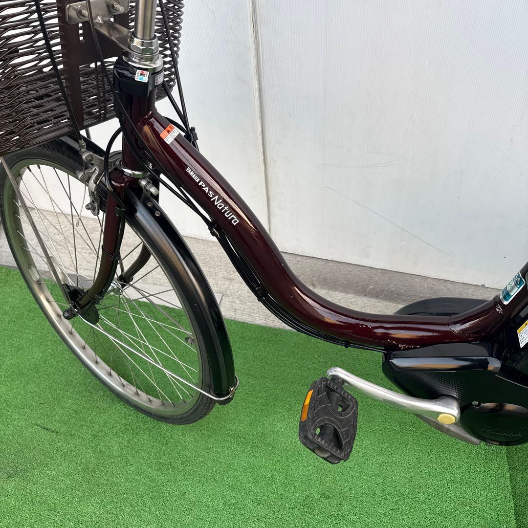 YAMAHAヤマハ電動アシスト自転車24インチ 12.3Ah ブラウン