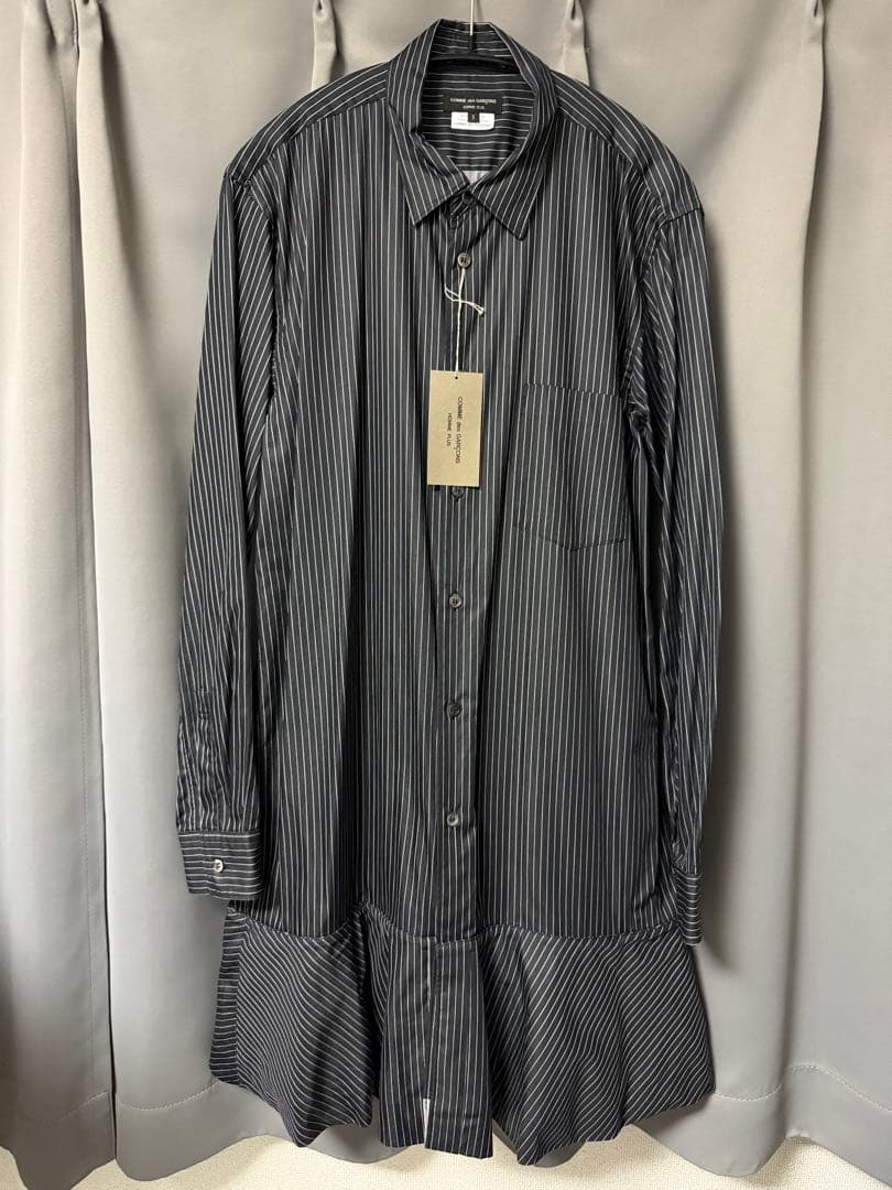 23AW コットン ブロード ストライプ フレア ブラウス PL-B001 URBAN RESEARCH DOORS｜ストライプリボンフレアブラウス | Rakuten