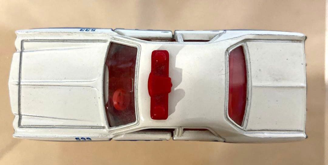 ⚫︎トミカ青箱日本製No.F8ダッジコロネットカスタムポリスカー