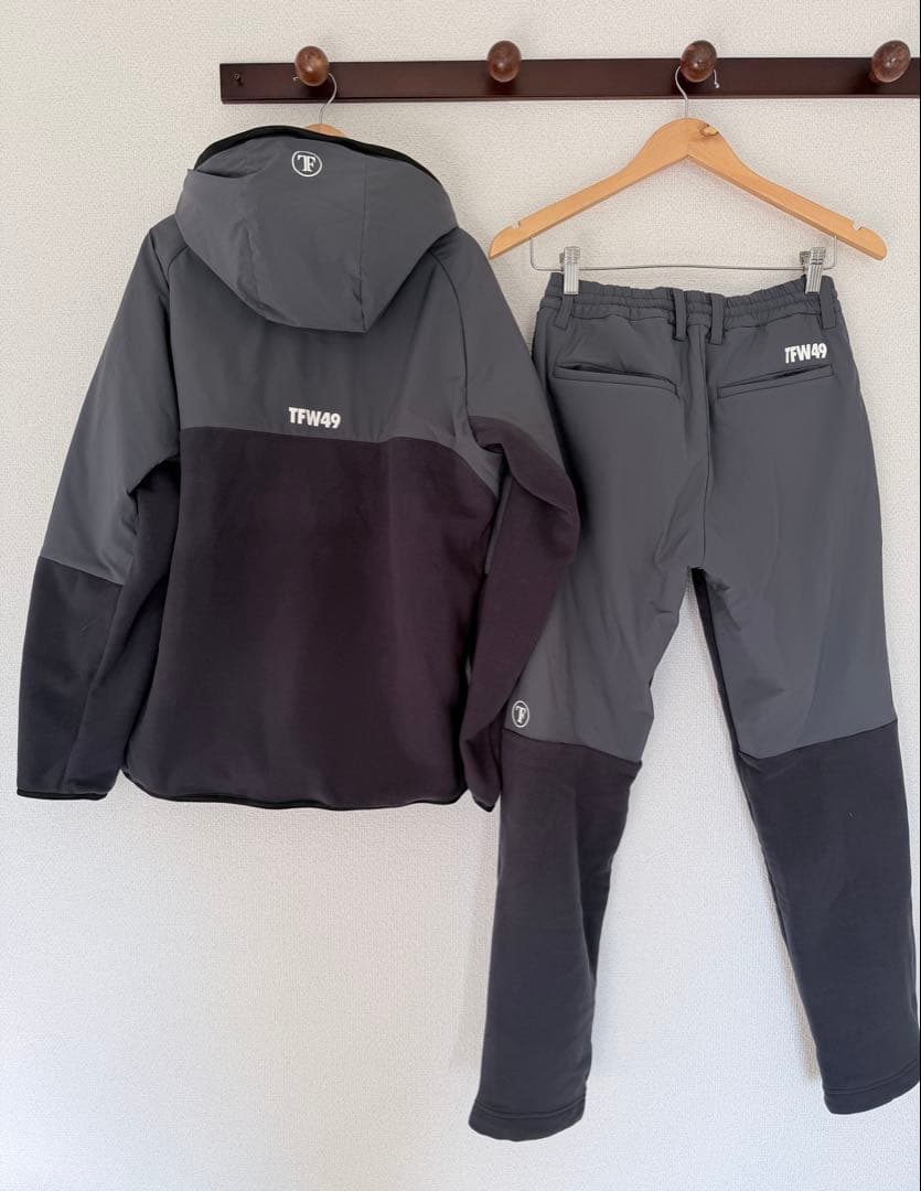 TFW49 フーディ パンツ セットアップ サイズS FLEECE