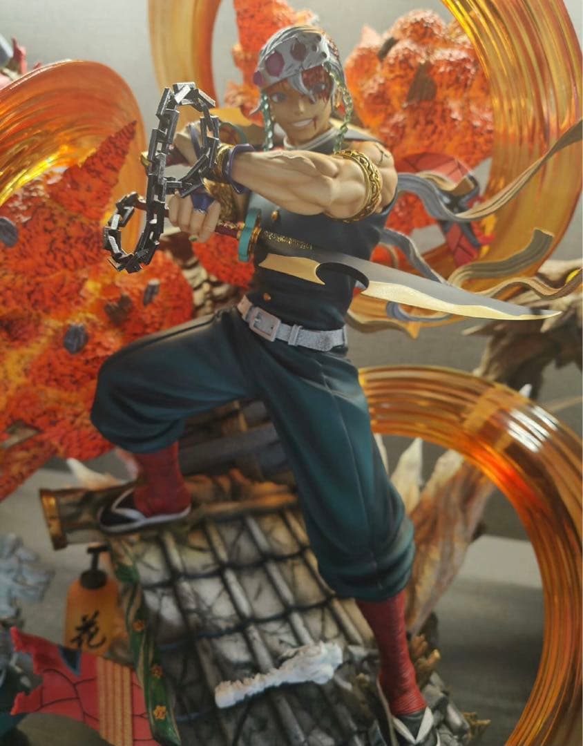 鬼滅の刃 フィギュア ガレージキット 宇髄 天元 TNT - メルカリ