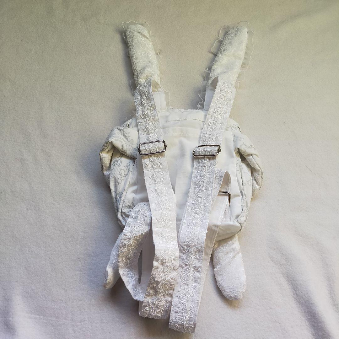 h.naoto frill うさぎバッグ りぼん 白ロリィタ 原宿 ゴスロリ