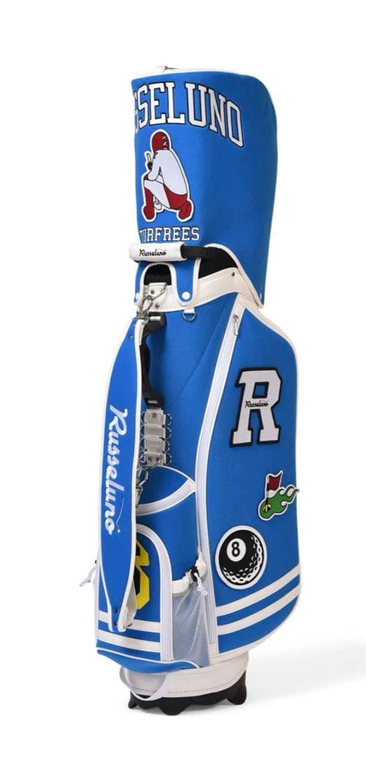 新品 ラッセルノ Russeluno 限定 VELCRO ルチャ キャディバッグ - メルカリ