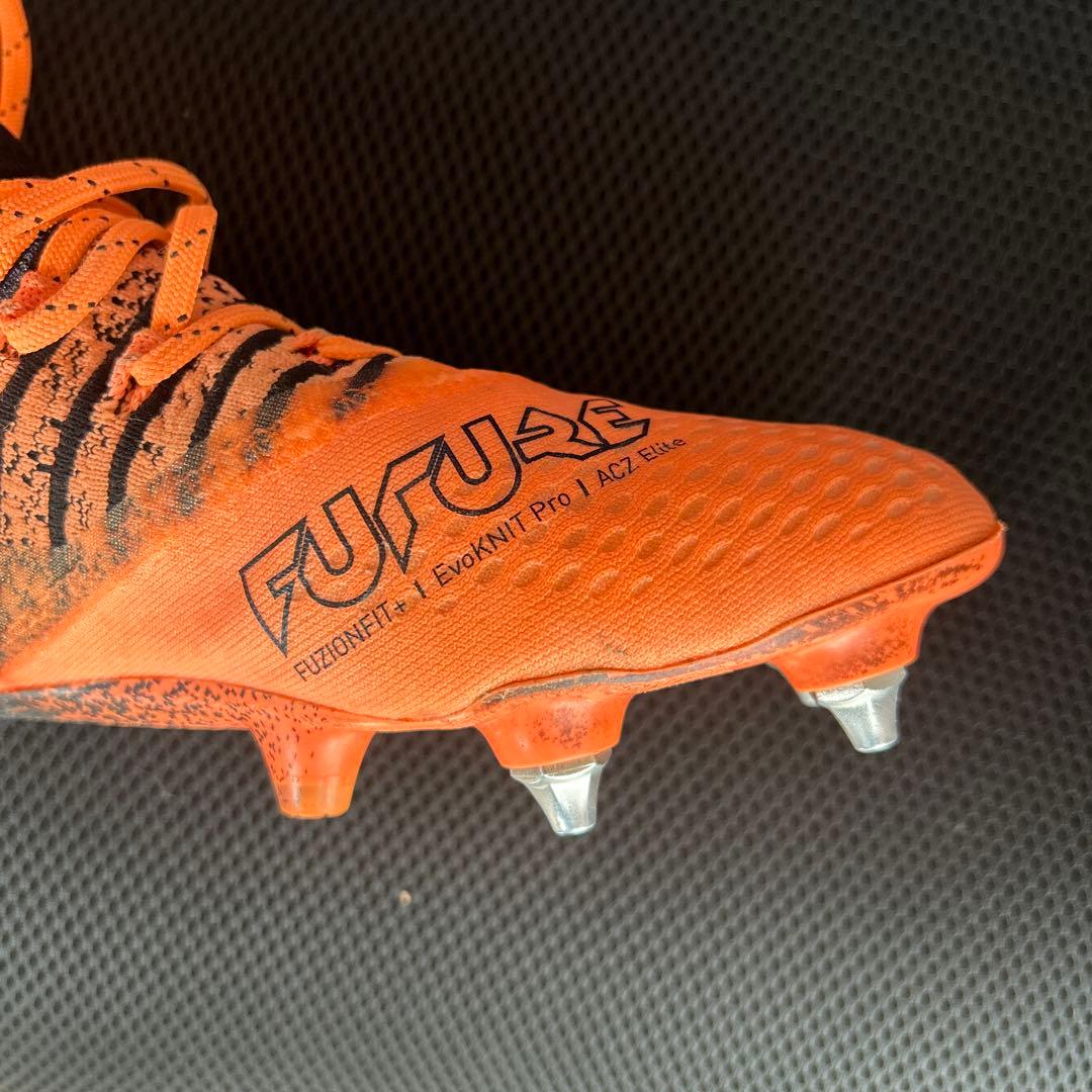 26.5cmPUMA FUTURE 4.1 サッカーシューズ オレンジ