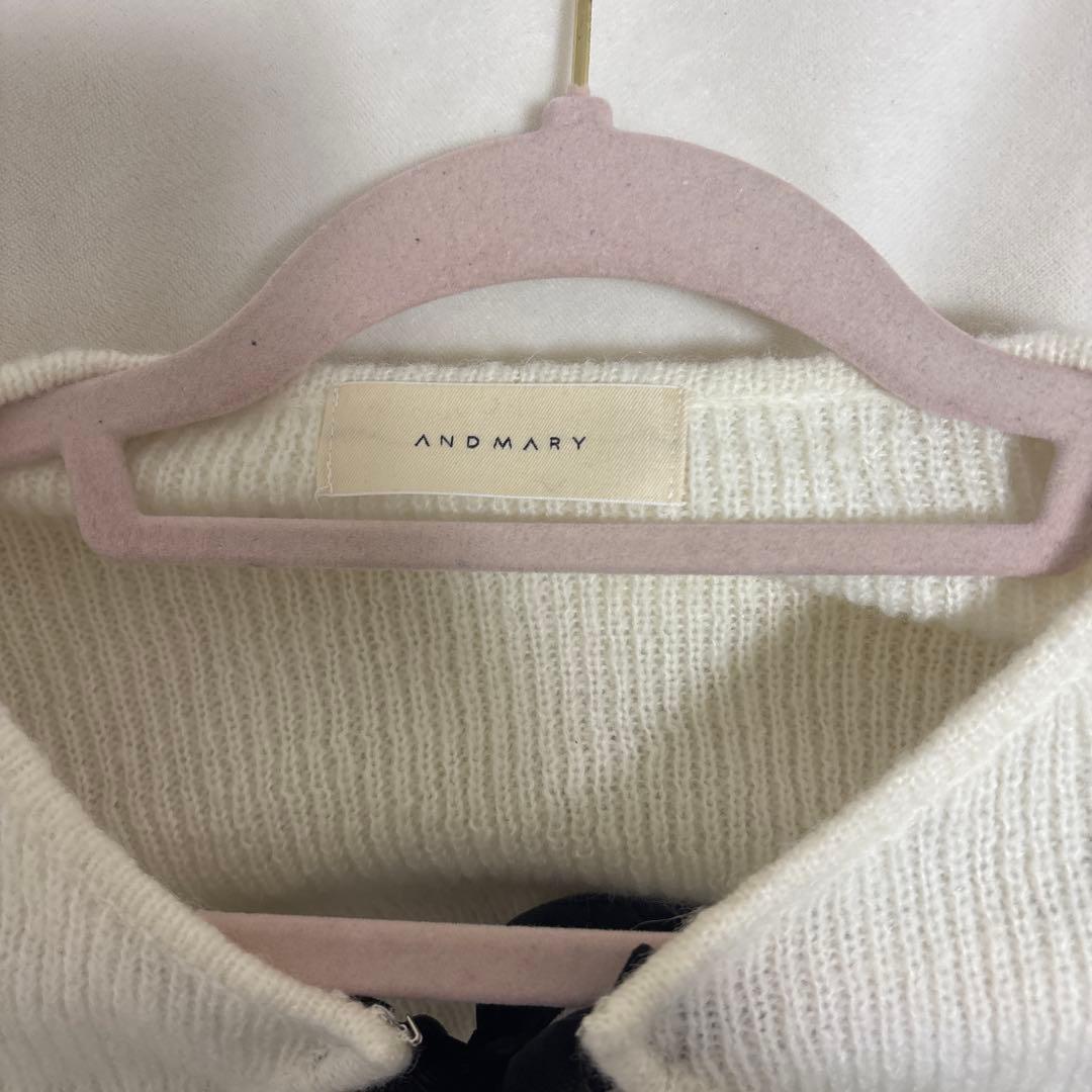 ANDMARY Anita ribbon mini dress - メルカリ