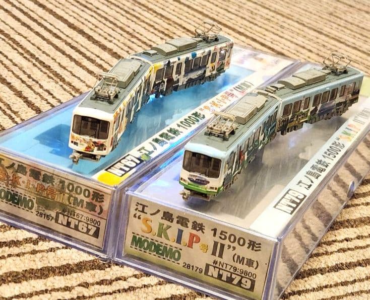 MODEMO 江ノ電 「SKIP号 NT67」「SKIP号Ⅱ NT79」 各M車 Amazon.co.jp: モデモ NT67 江ノ島電鉄 1000形 SKIP号 M車 江ノ電