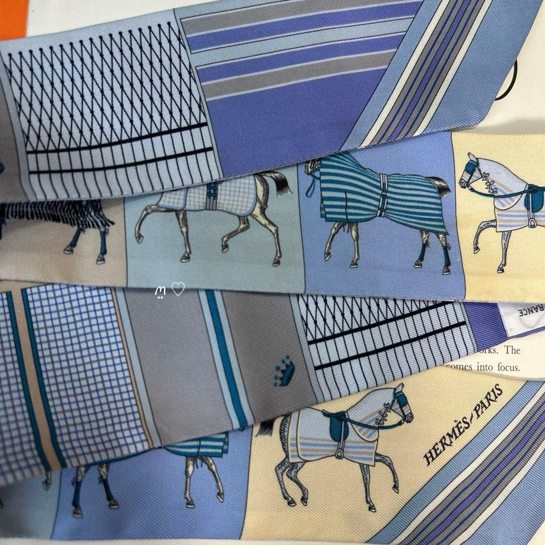 HERMES エルメス ツイリー 新しいブランケット 新・馬着 ホース