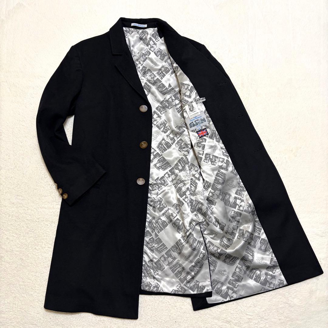 【極美品】ヴィヴィアンウエストウッドマン チェスターコート インポート カシミア Vivienne Westwood MAN】ヴィヴィアンウエストウッドマン『アーカイブ