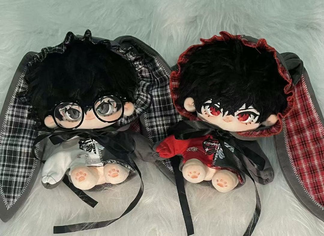 骨あり 耳付き】着せ替えぬいぐるみ ペルソナ5 主人公 ジョーカー