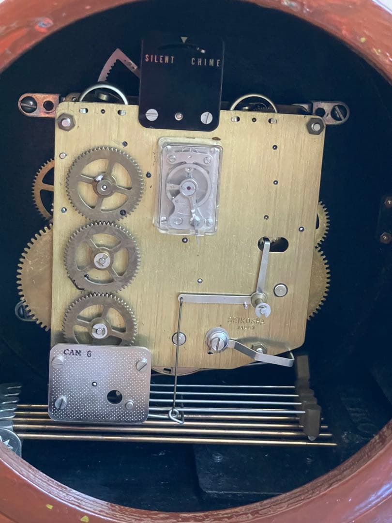 SEIKO ウエストミンスター ぜんまい時計 昭和レトロ 稼働品 希少時計