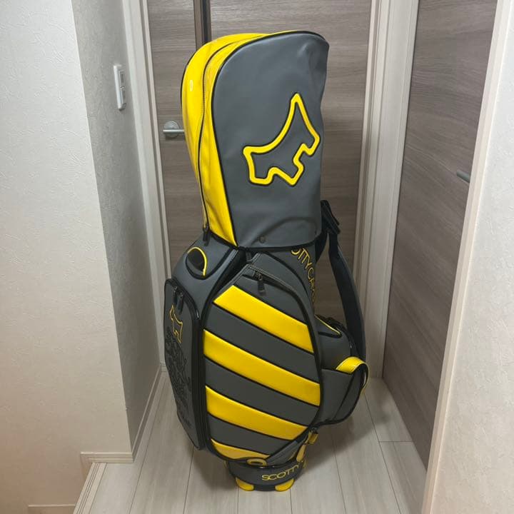 スコッティキャメロン⭐️キャディバッグ コーションストライプ SCOTTY CAMERON キャディバッグ ストライプ Scotty Cameron ストライプ