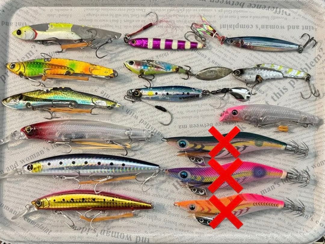 ジギングフィッシング・ハードルアーセット 浦島⑩