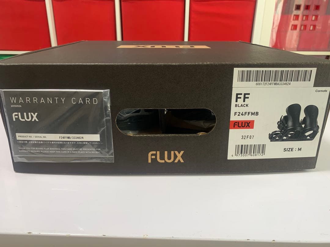 新品未使用】店舗販売限定品 FLUX ビンディング FFフリーフット ブラック