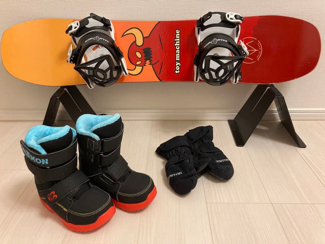SALOMONスノーボードセットキッズ4点セット