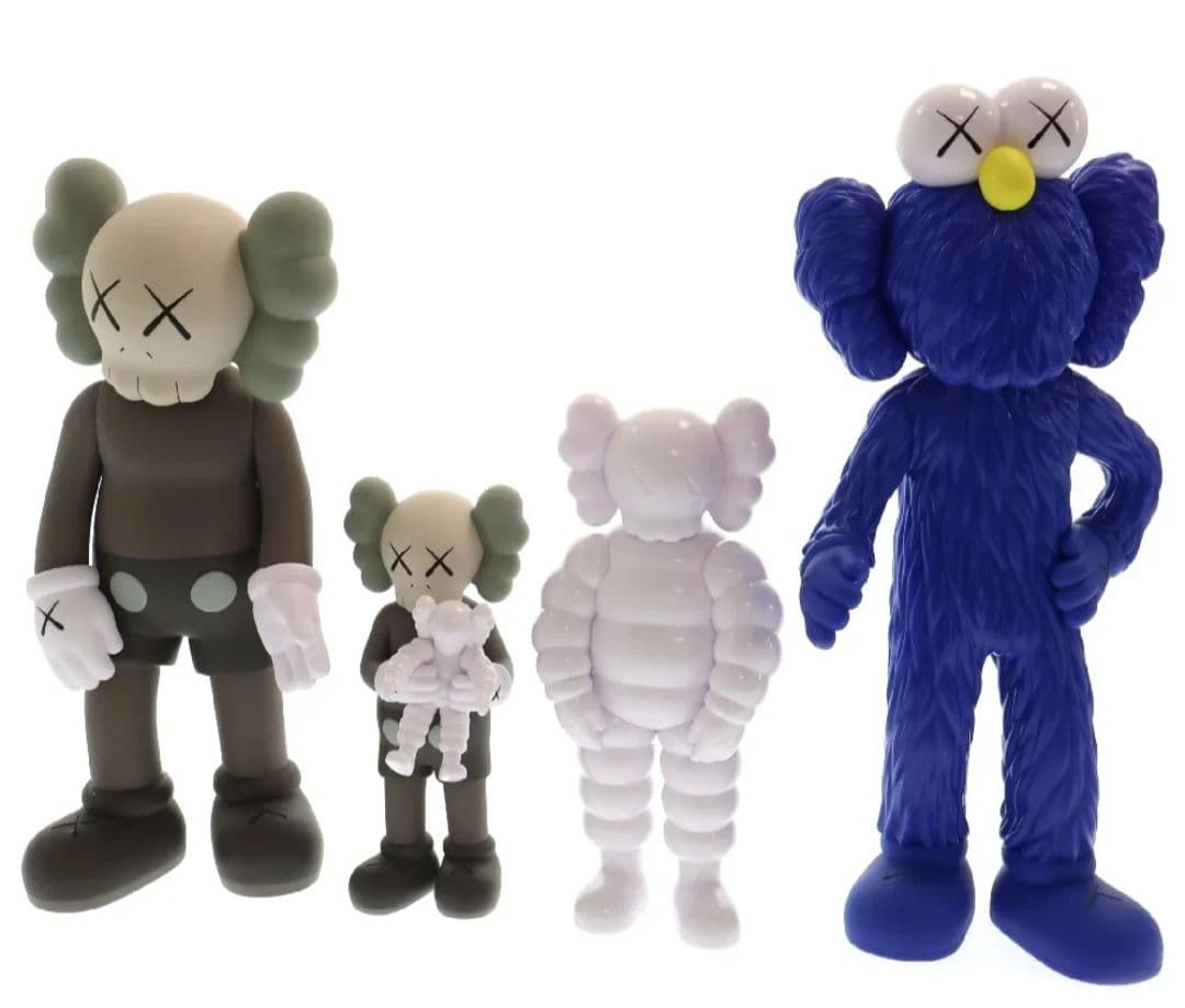 kaws family blown/blue/white