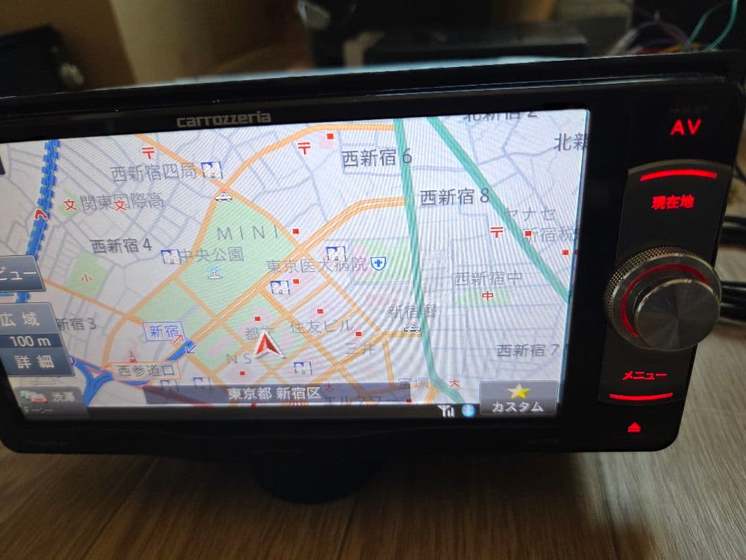 carrozzeria AVIC-RW09 楽ナビ フルセグ Bluetooth