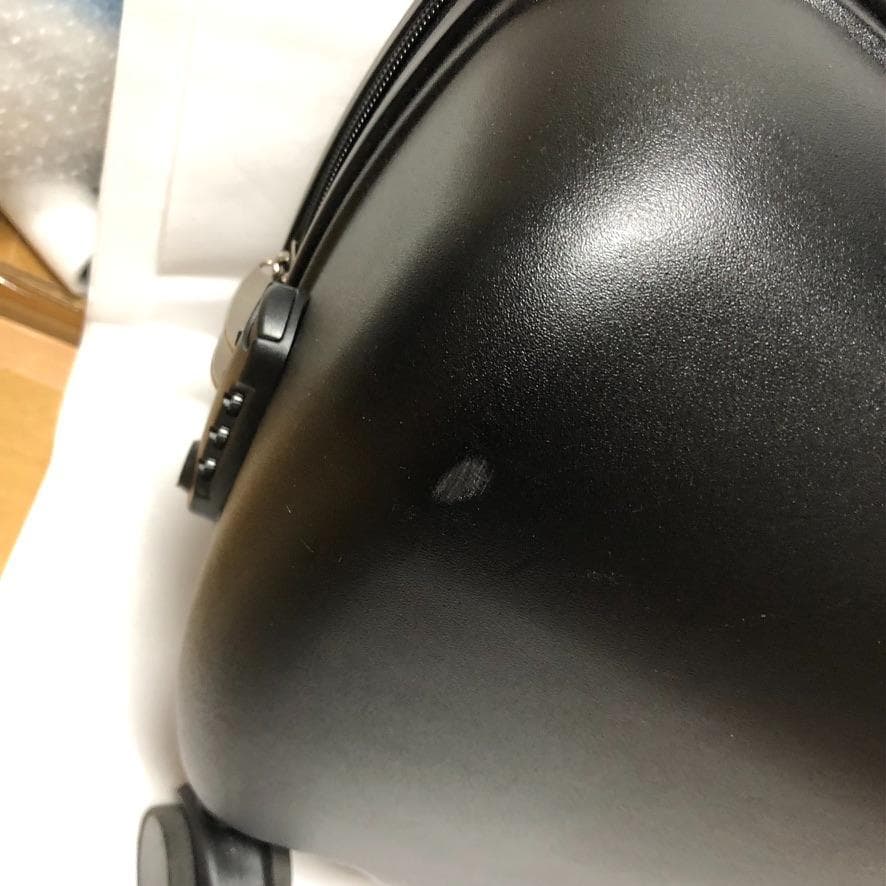 中古】子供が乗れるキャリーケース キッズトラベル Mサイズ ブラックZ6