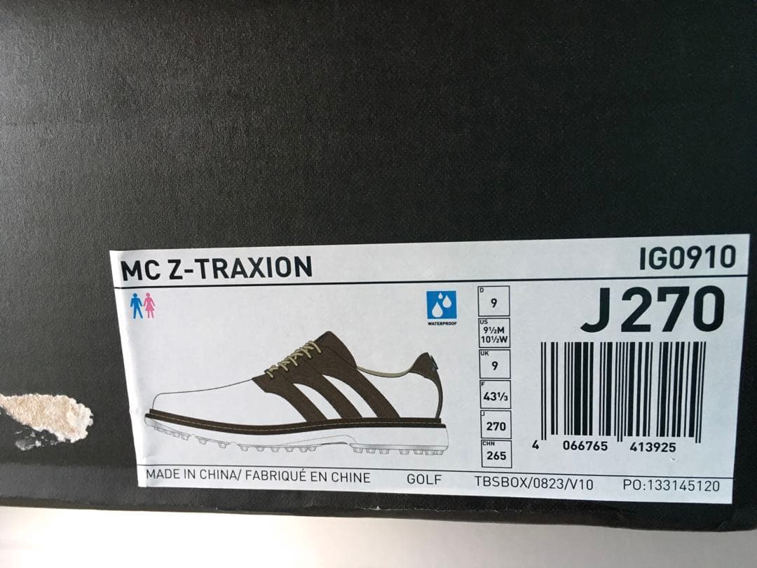 【adidas GOLF/アディダス】MC Z-TRAXION［27.0cm］