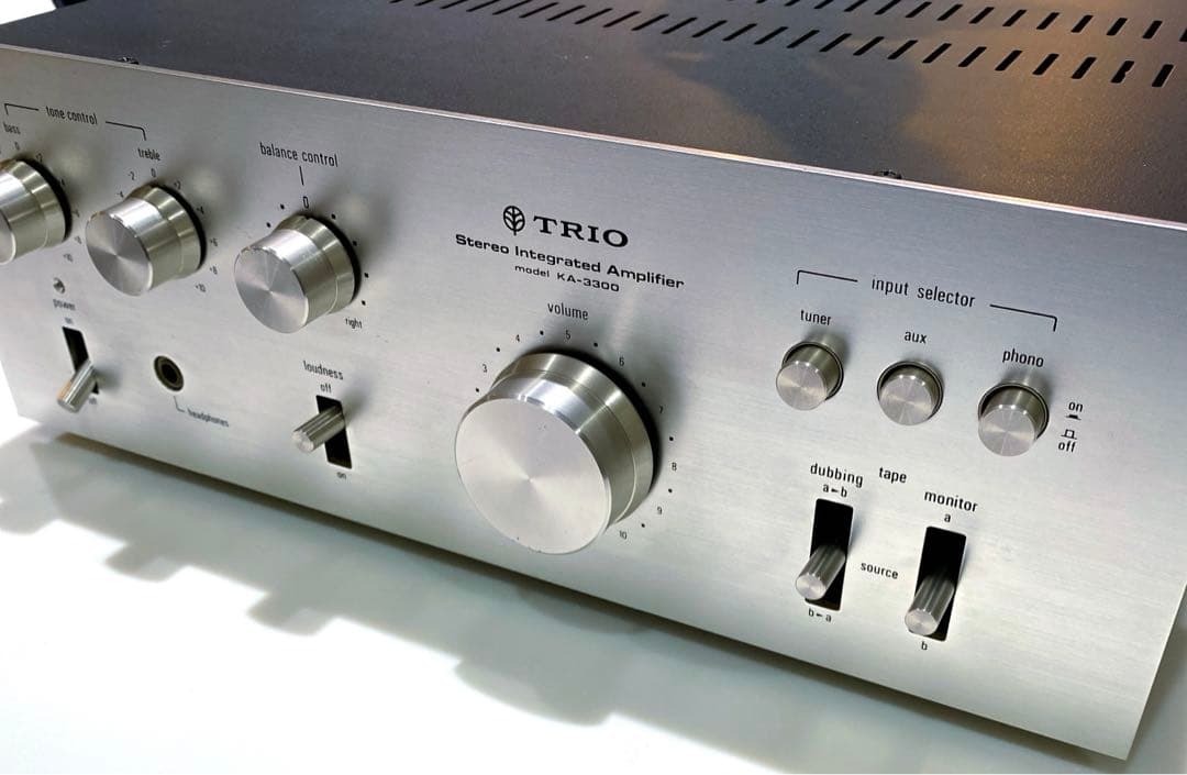 TRIO プリメインアンプ KA-3300 動作品トリオ - メルカリ