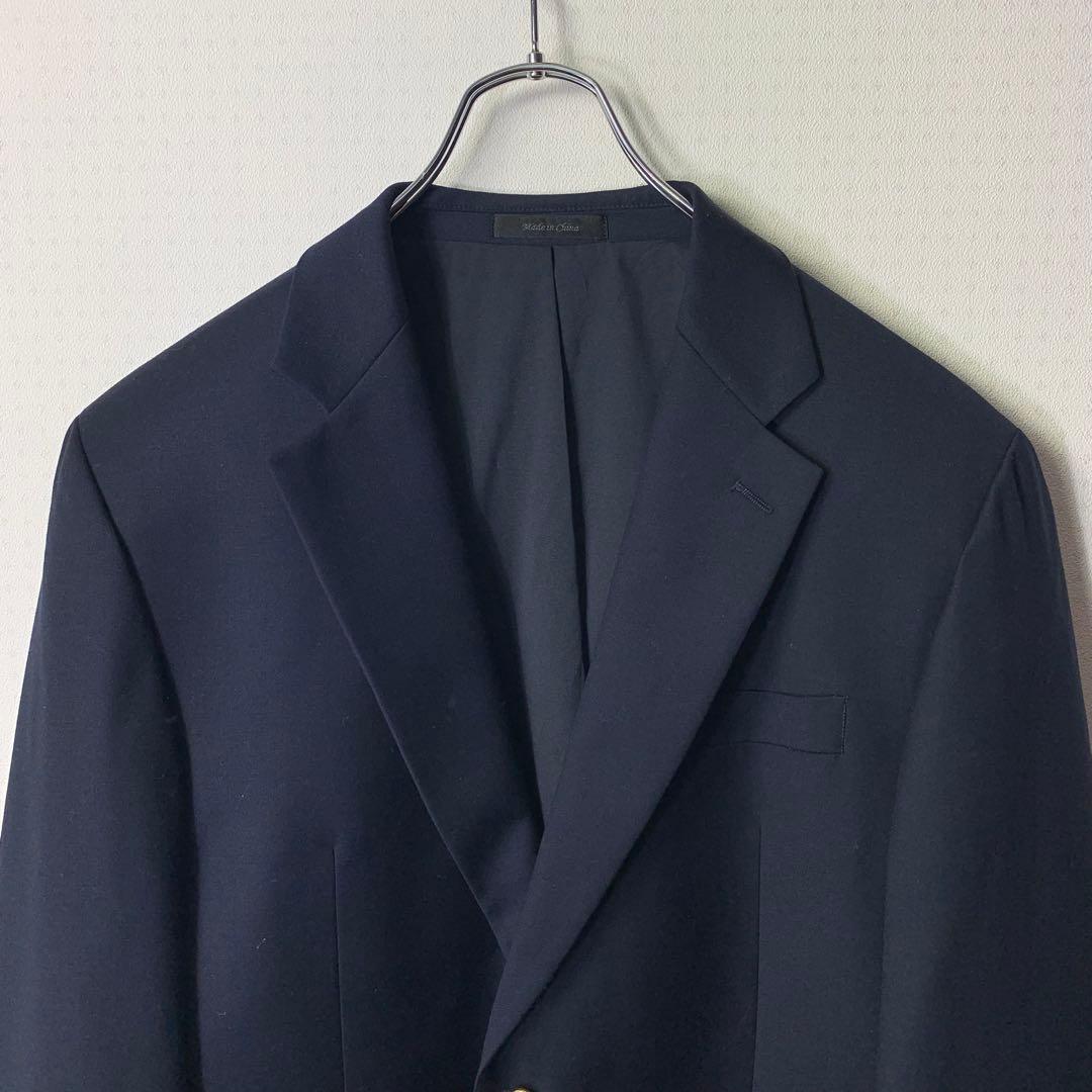 美品 ローレンラルフローレン 紺ブレ 金ボタン テーラードジャケット